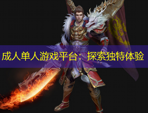 成人单人游戏平台：探索独特体验