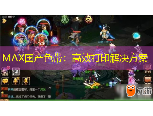 MAX国产色带：高效打印解决方案