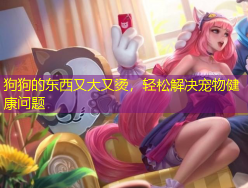 狗狗的东西又大又烫，轻松解决宠物健康问题