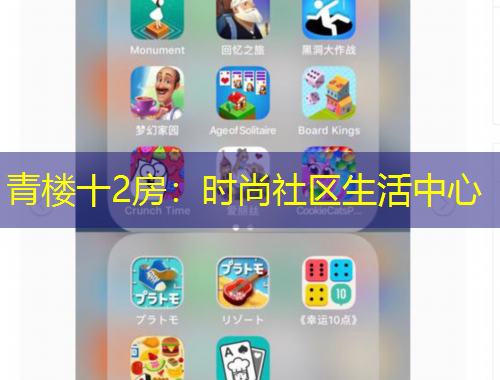 青楼十2房:时尚社区生活中心