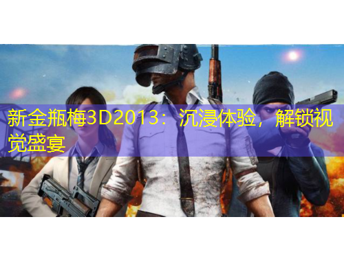 新金瓶梅3D2013:沉浸体验,解锁视觉盛宴